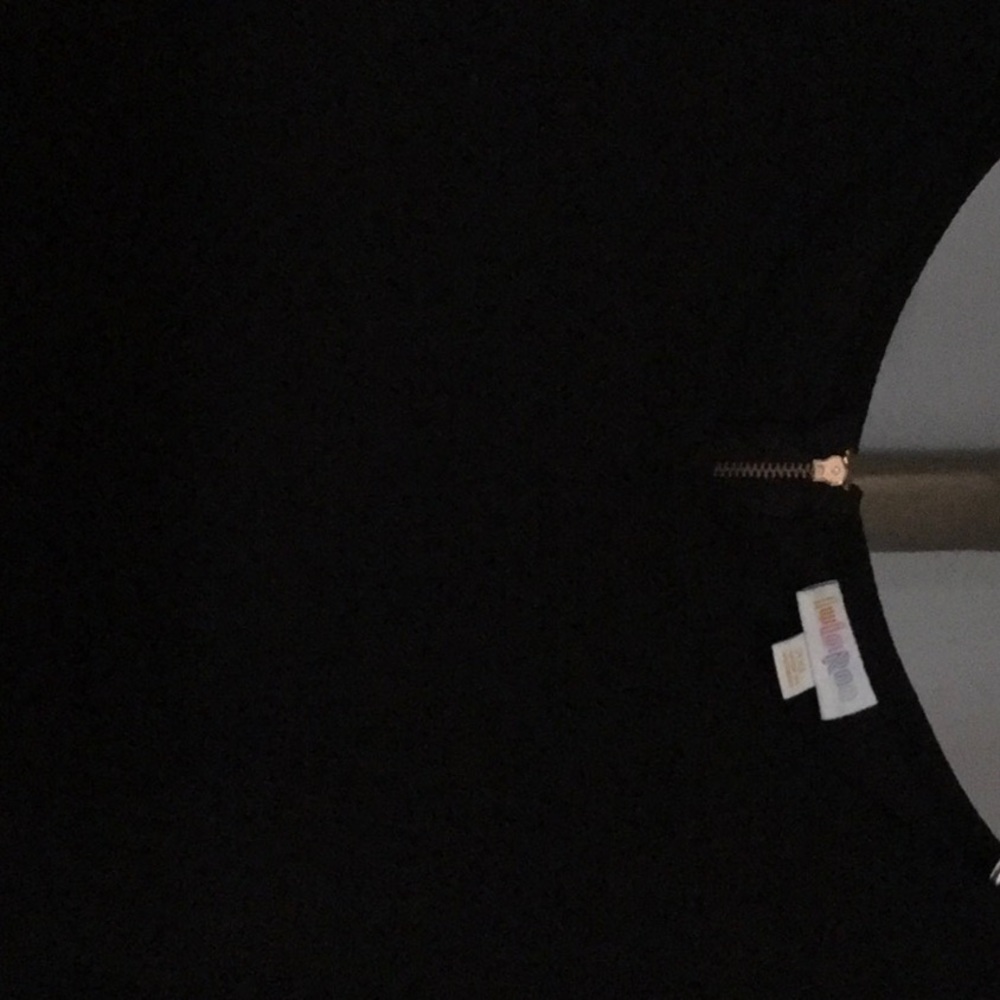 LULAROE AMELIA BLACK DRESS